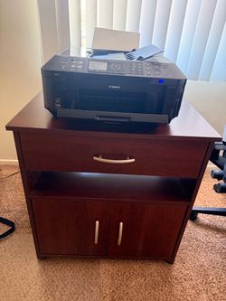 Rollaway Printer Stand