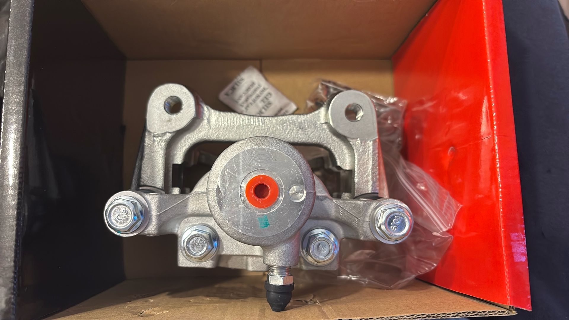2-PC Brake Caliper, Rear Right Passenger Side, And Driver Side 1-Piston, A-Premium APBC0761