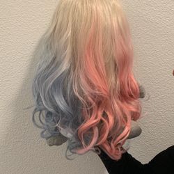 Harley Quinn Halloween Wig