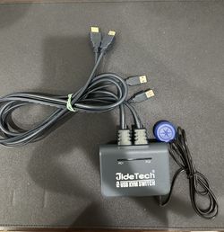 Jidetech 2 Port HDMI KVM Switch. New
