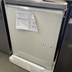 Samsung Bespoke Dishwasher In White Glass