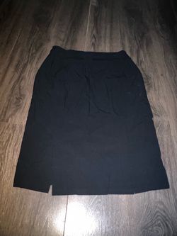 Black Pencil Skirt