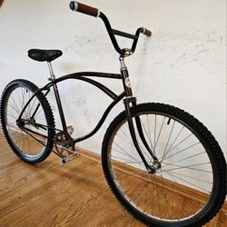 Vintage Custom Built 26" BMX Clipper Cruiser Klunker Old School Bike