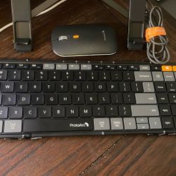 ProtoArc Foldable Keyboard and Mouse,