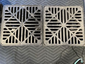 Yard Drain Catch Basins NDS 9x9 With Grates Bundle