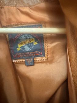 Vintage leather jacket