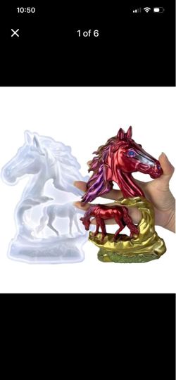 3D Horse Resin Mold
