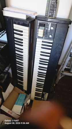 Piano keyboards