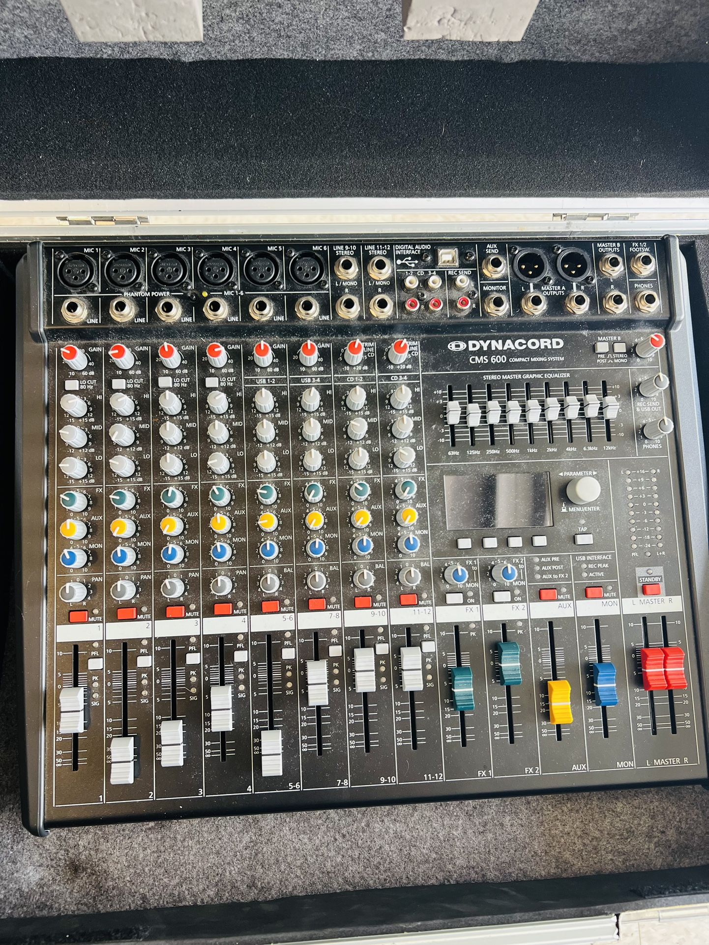Dynacord Mixer With Case