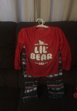5T toddler Christmas pjs