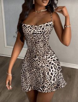 Cute Leopard Dress