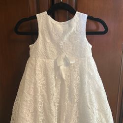White Dress For Toddlers
