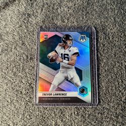 Trevor Lawrence Silver Rookie Card