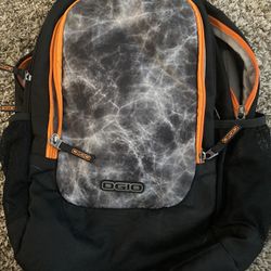 Ogio Backpack Black Orange 