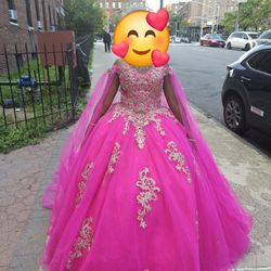 Quinceanera Ball Gown. 