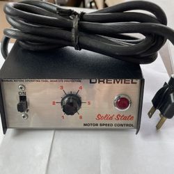 Dremel Motor Speed Control