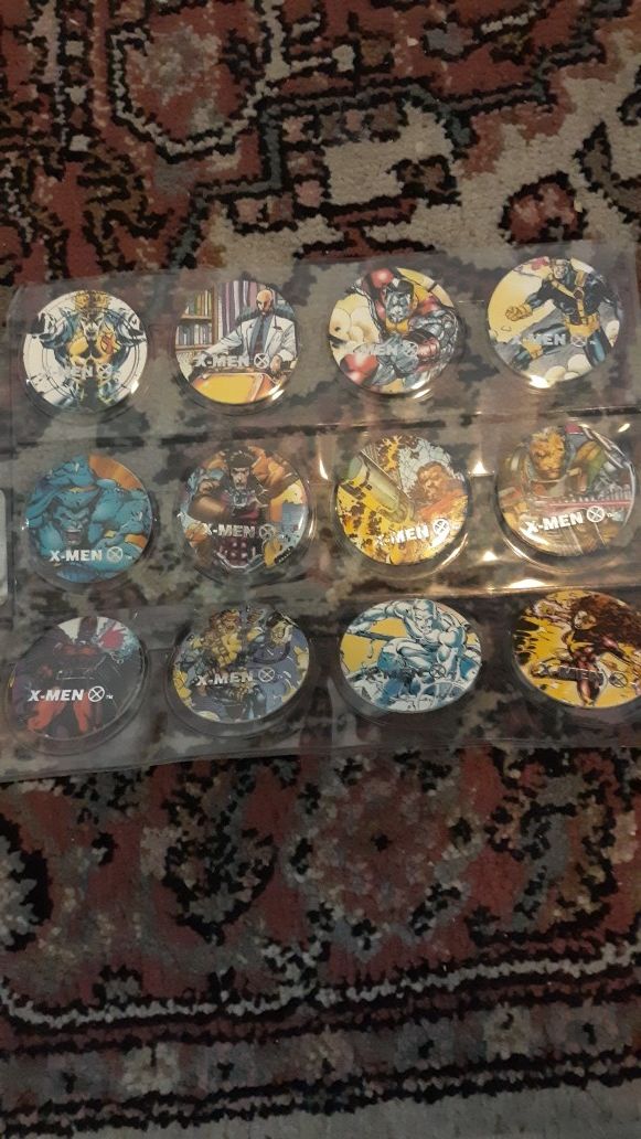 X-Men pogs