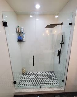 Shower glass doors