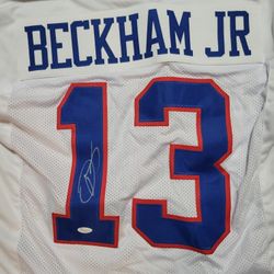 Odel Beckham Jr Signed Jersey 
