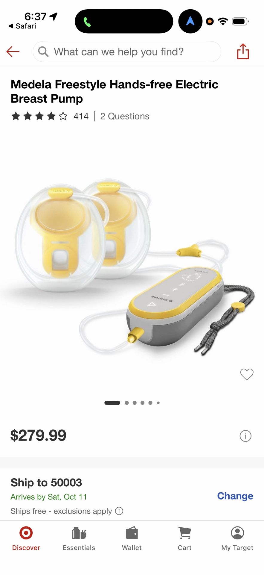 Medela breast pump 