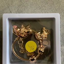 Gold Hello Kitty Bracelet