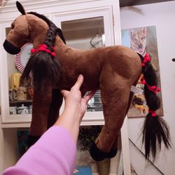 Dark Brown Horse 18" tall by 20" long by Madame Alexander 2013