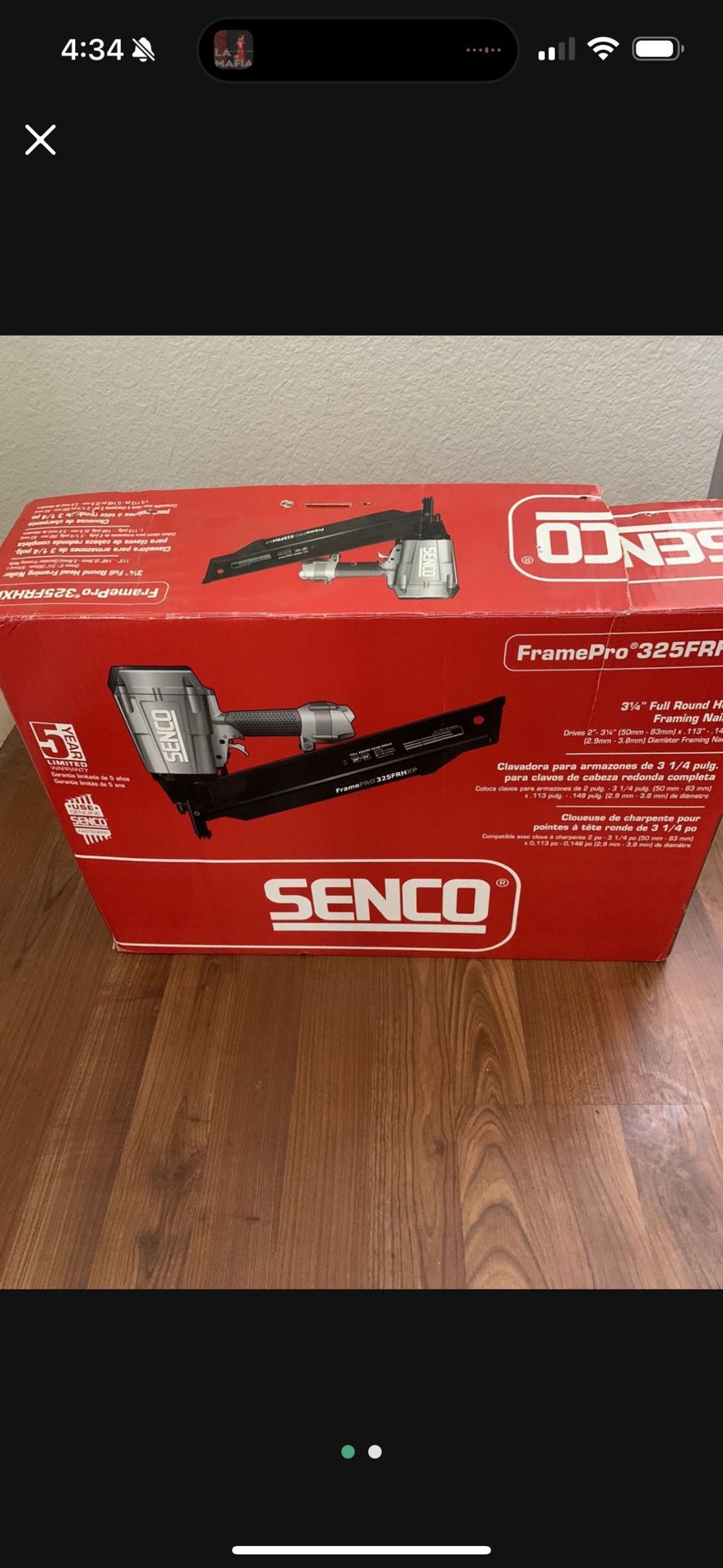 Senco Nail Gun 