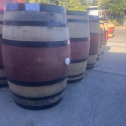 Wine Barrels(just Emptied)