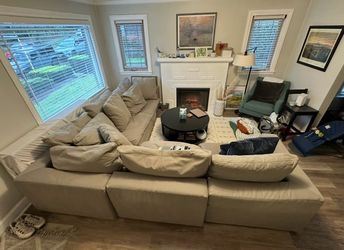 Cloud Restoration Hardware couch
