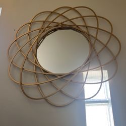 Mixed Metal Gold Mirror
