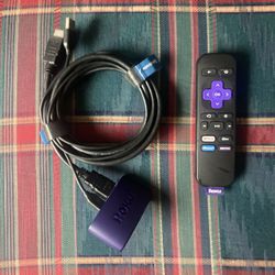 Roku with remote control 