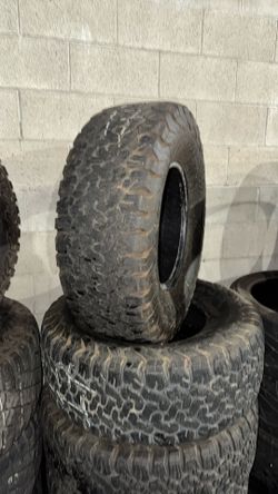 4 Used Tires 315 70 17 BFGoodrich All Terrain