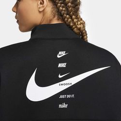 Nike Women's Sportswear Swoosh Half-ZIP Fleece Top SIZE 1xL