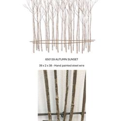 Autumn sunset Metal Sculpture