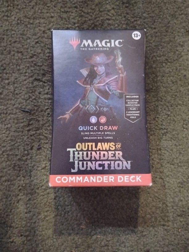 MTG OUTLAWS THUNDER JUNCTION BOX COMANDER DECK