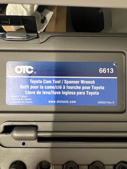 OTC 6613 variable pin spanner wrenchToyota Cam Wrench