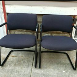 Steelcase Cantilever Base Chairs Model 421