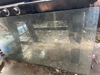 Beveled Glass Table Top 54x30