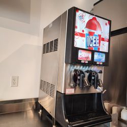 commercial-grade, dual-flavor ICEE machine