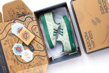 New Kids Kazoom Green Sneakers