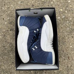 JORDAN 12 INDIGO SZ 10 REPLACEMENT BOX/LIGHTLY USED