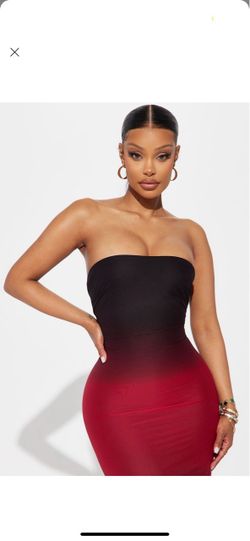 Fashion Nova Mesh Maxi Dress