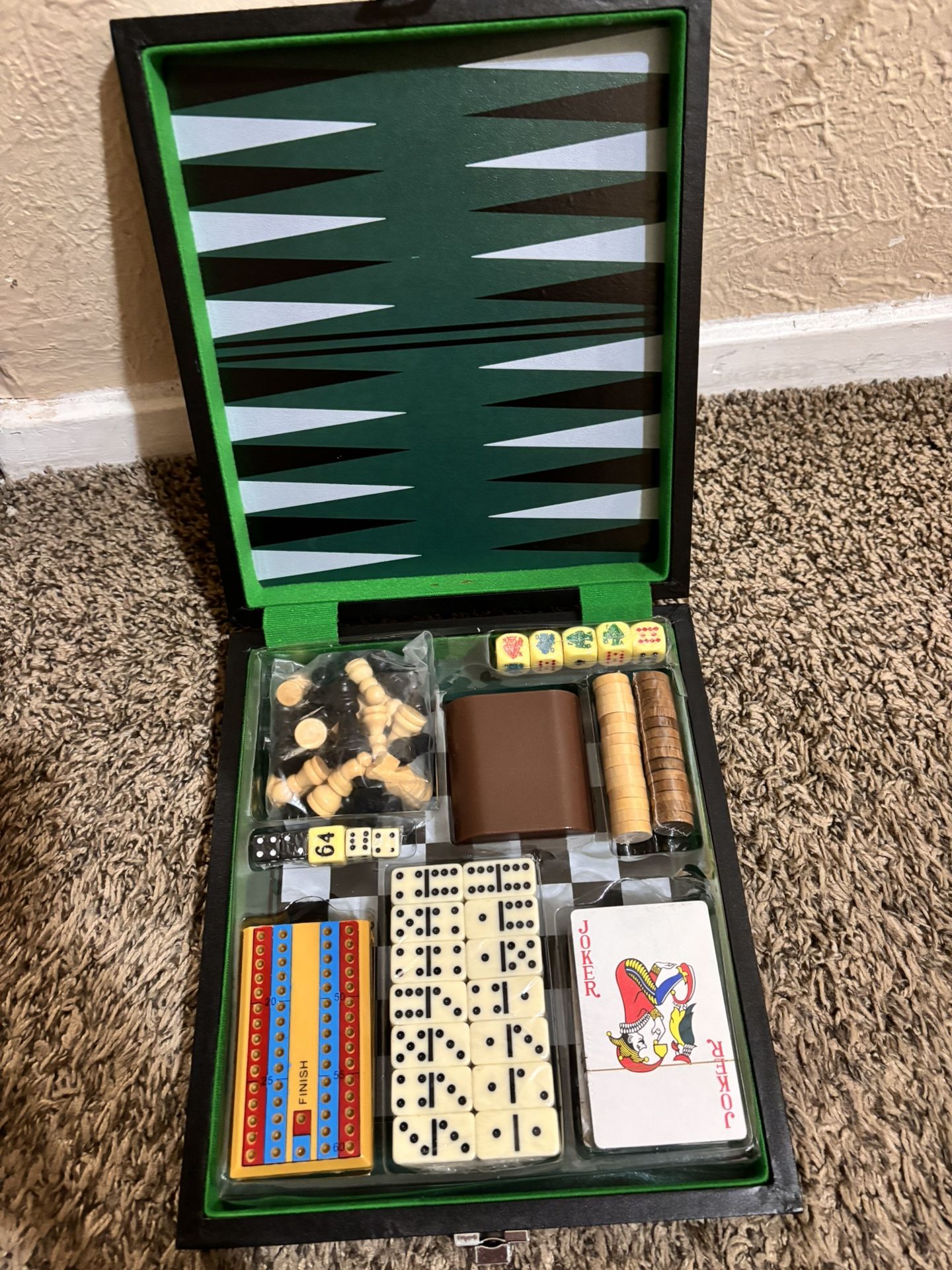 Backgammon 5 Games Newport Pacific Family Of Companies New 