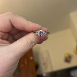 Purple Oval Ring 