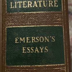 The World's Greatest Literature Series - Volume 13 - Emerson's Essays