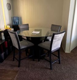 Dining table with 4 chairs