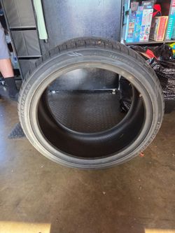 New spare tire without rim