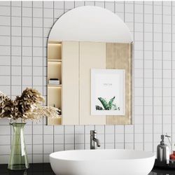 NEW 22” x 30” Arched Wall Mirror