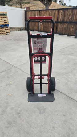 Milwaukee 1000lbs capacity quick change 4 in1 hand truck