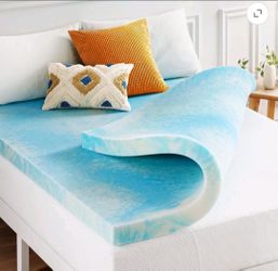 Best Price Mattress 3" Swirl Gel Breeze Memory Foam Mattress Topper, Full